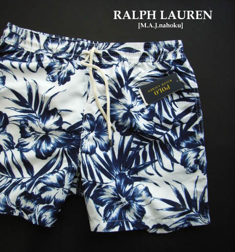 楽天市場】1915新品☆ラルフローレン RALPH LAUREN☆柄水着短パンJ297