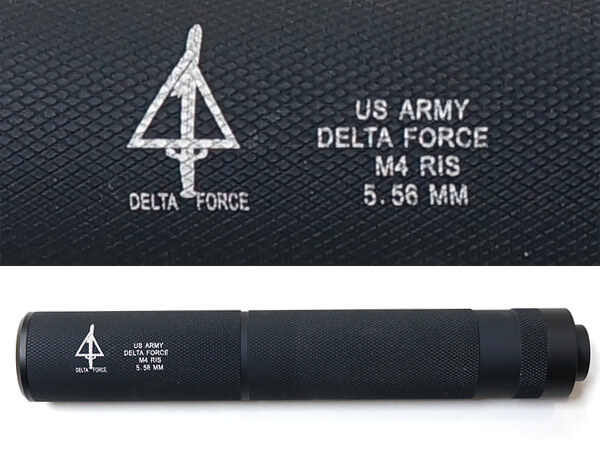楽天市場】【CYMA 製】 14mm逆ネジ対応 ロング サイレンサー DELTA