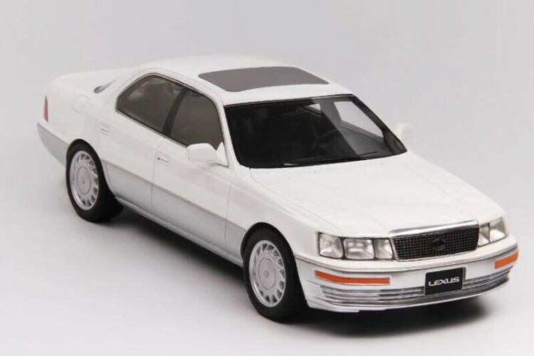 IVY Model 1/18 レクサス LS400 ホワイトトヨタ セルシオ XF10 Lexus