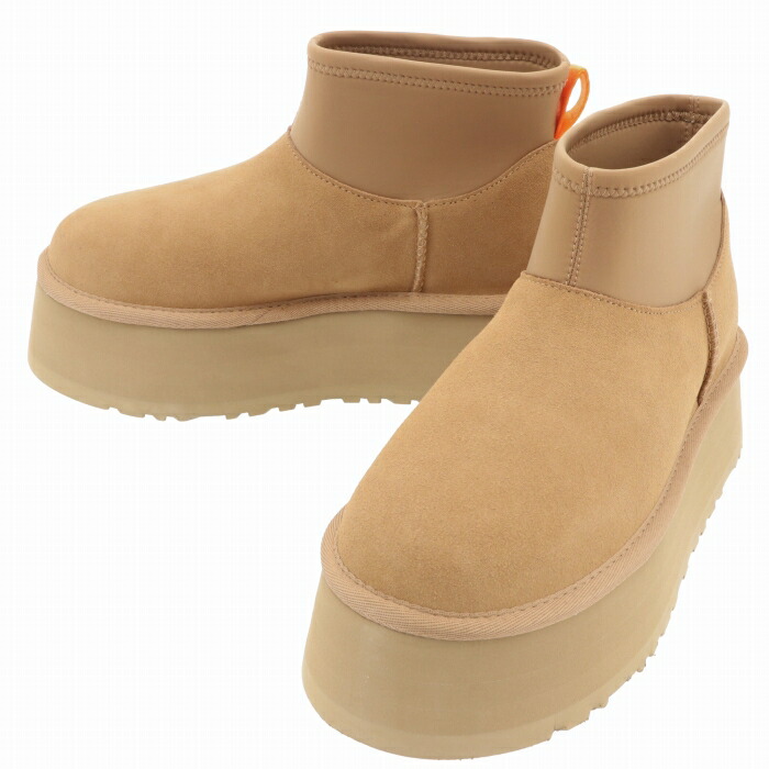 楽天市場】アグ UGG ショートブーツ CLASSIC MINI DIPPER 厚底 5cm