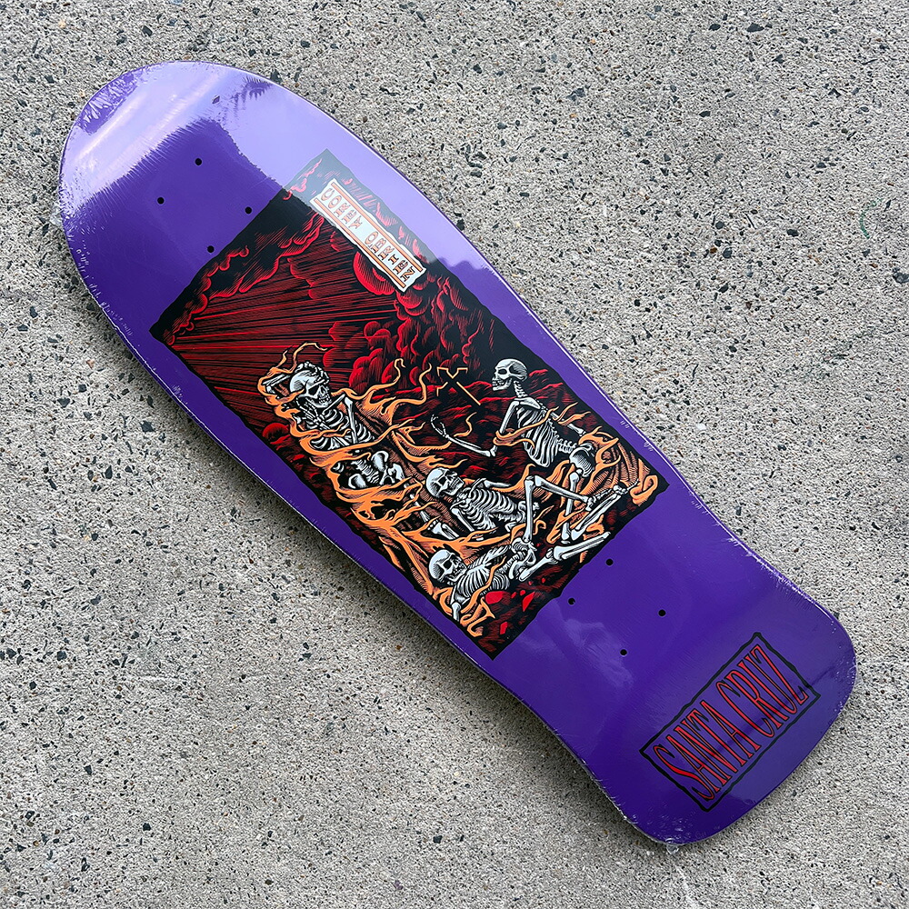 楽天市場】サンタクルーズ SANTA CRUZスケボー デッキ 9.85 OBRIEN
