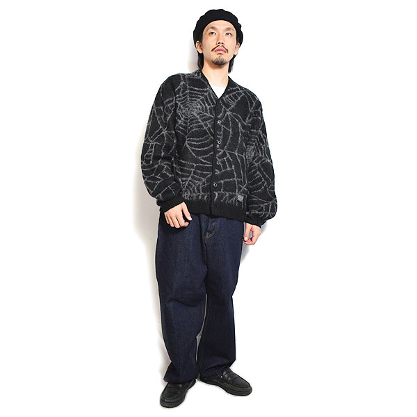 楽天市場】EVILACT イーブルアクト SPIDER CARDIGAN メンズ
