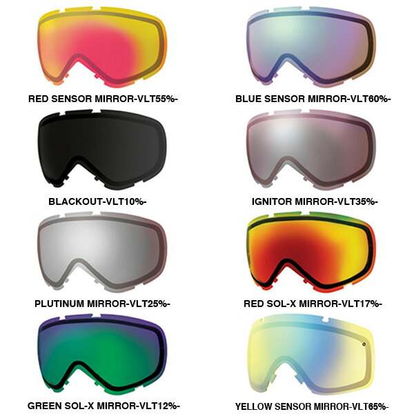楽天市場】SMITH GOGGLE LENS I/O MIRROR LENS / アイ・オー専用ミラー
