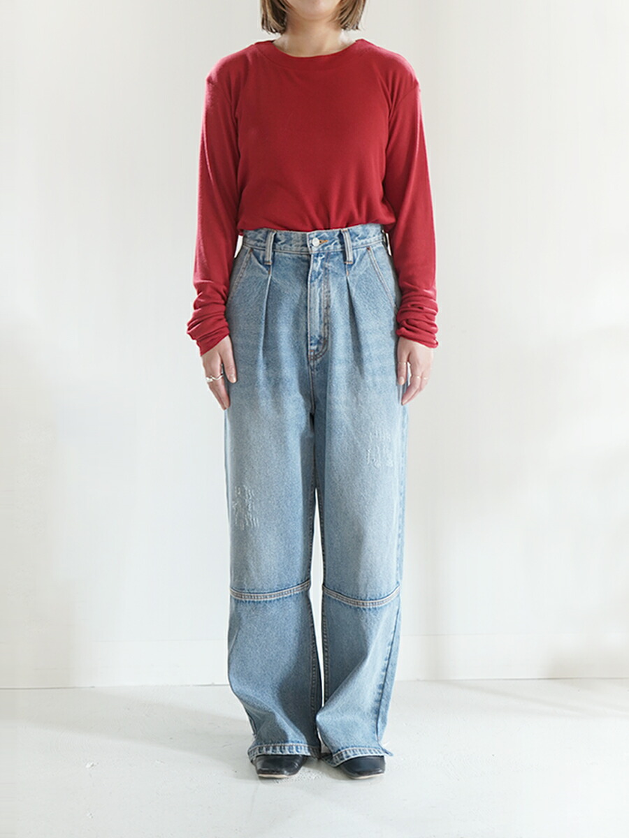 楽天市場】【即納】【再販】YENN イエン HIGHRISE TUCKWIDE PT