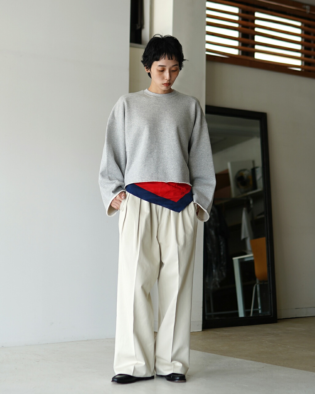 楽天市場】サクラ SACRA プレミアム フリース クロップド トップ