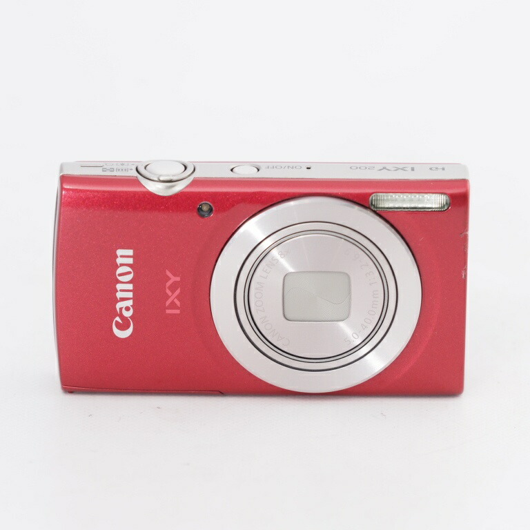 楽天市場】Canon キヤノン コンパクトデジタルカメラ IXY200 レッド
