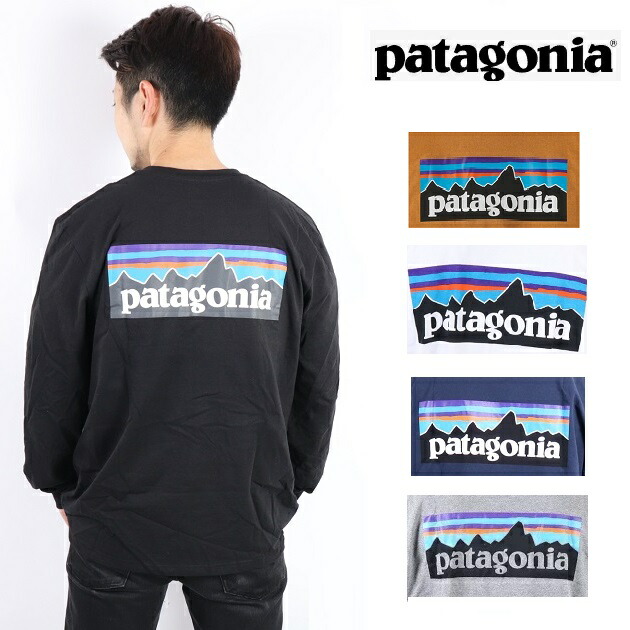 楽天市場】パタゴニア PATAGONIA ロンT 長袖 Tシャツ P-6 LOGO