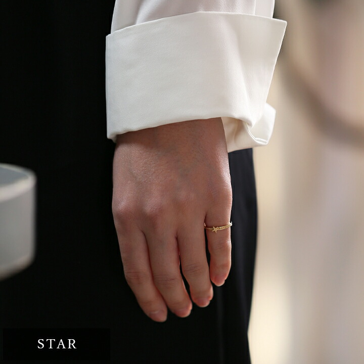 楽天市場】【2/22まで 3％OFF】 18金 リング k18 ピンキーリング 18k