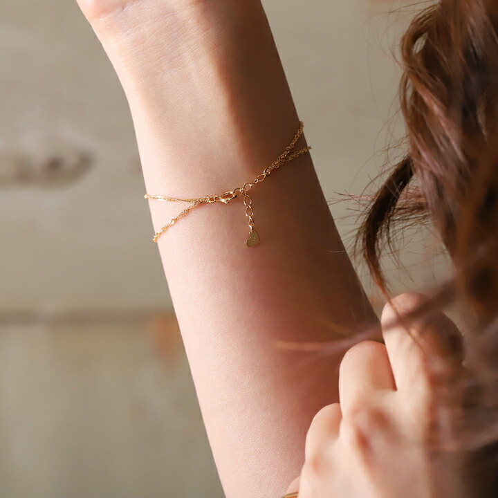 楽天市場】＼2/20まで／1000円OFF！ 18金 ブレスレット k18 レディース