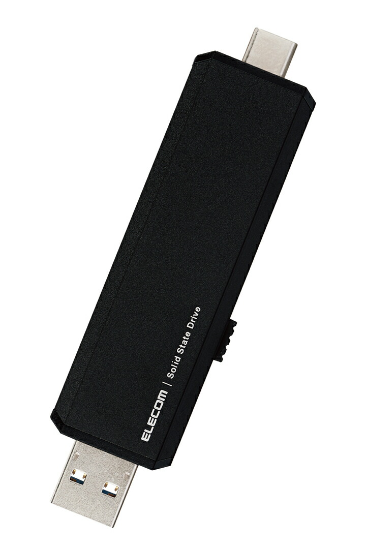 楽天市場】エレコム 外付けSSD USB Type-C USB-A コネクター 対応 外