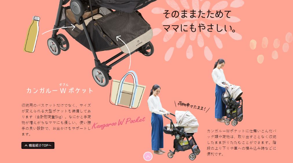 楽天市場】エールベベ フラコット ナチュラルブルー(1台) /コット