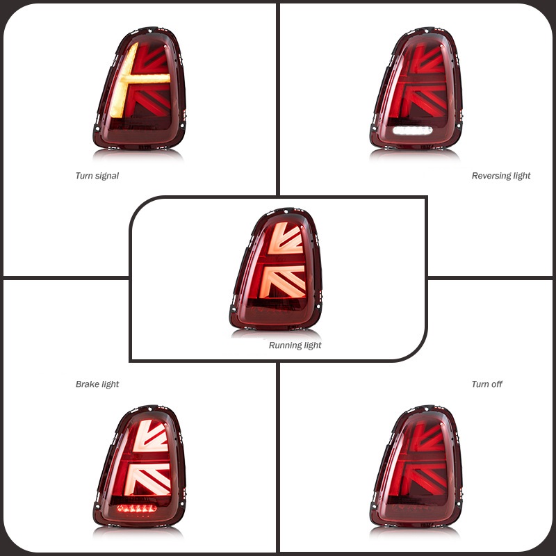 楽天市場】BMW・ミニ mini R56 専用 ファイバー LED テールランプ