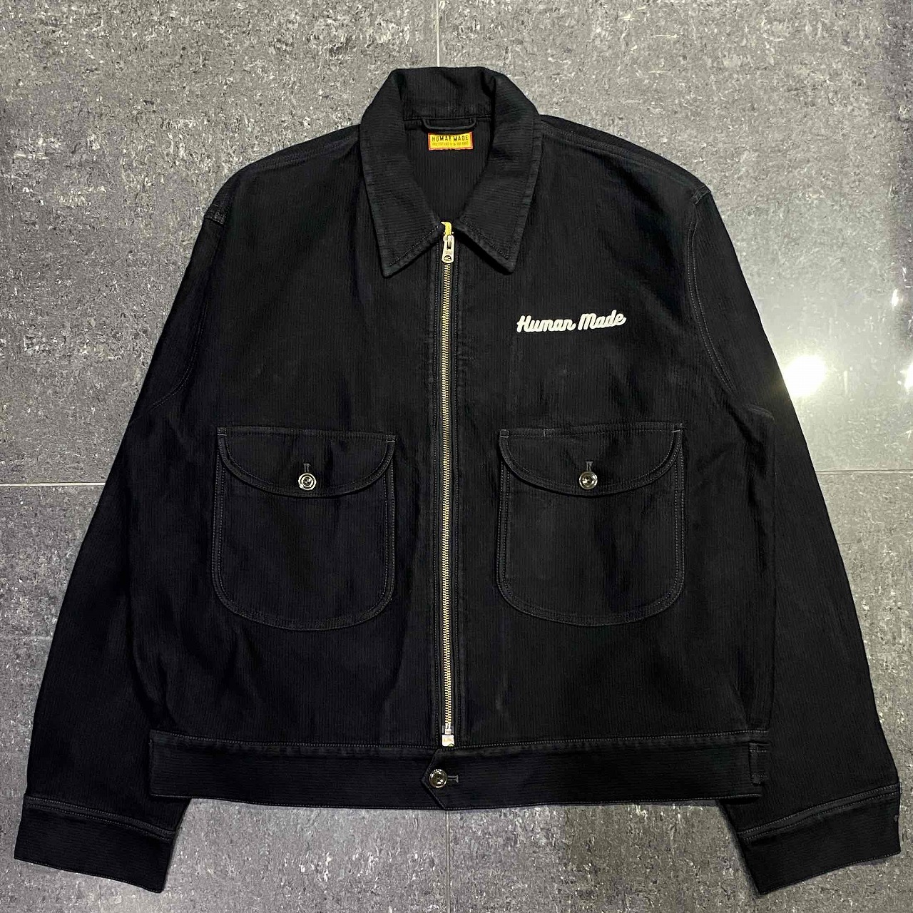 楽天市場】HUMAN MADE 25aw ZIP-UP WORK JACKET SIZE-XL HM30JK009