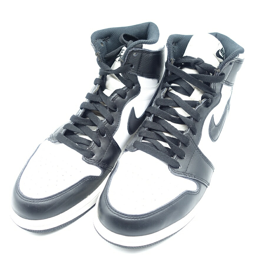 楽天市場】NIKE 2014 AIR JORDAN 1 RETRO HIGH PANDA 28.5cm ナイキ
