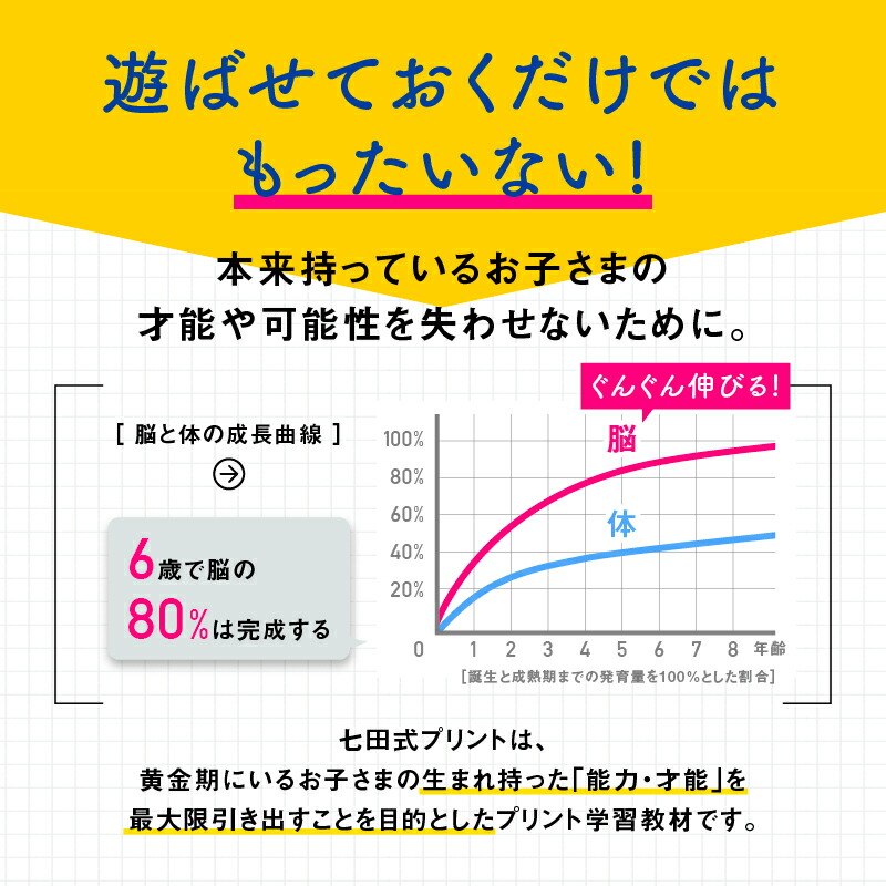 楽天市場】【ふるさと納税】【江津市限定返礼品】七田式プリントA 2歳