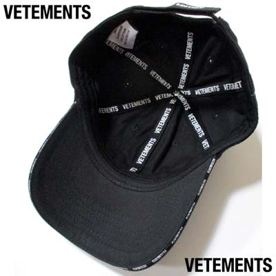 楽天市場】ヴェトモン VETEMENTS メンズ 帽子 キャップ ユニセックス可