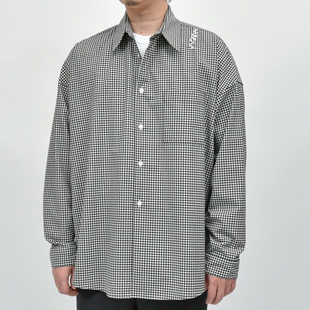 楽天市場】MARNI（マルニ）ポリエステルウールギンガムチェックシャツ