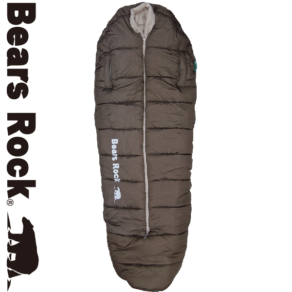 楽天市場】【Bears Rock】 -34度 マミー型 最強 ふっくらと包み込ま