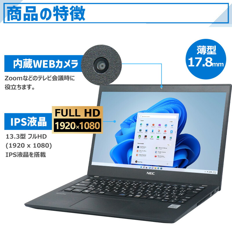 楽天市場】【☆最大100%ﾎﾟｲﾝﾄ】】【第10世代 Core i5】【FHD IPS液晶