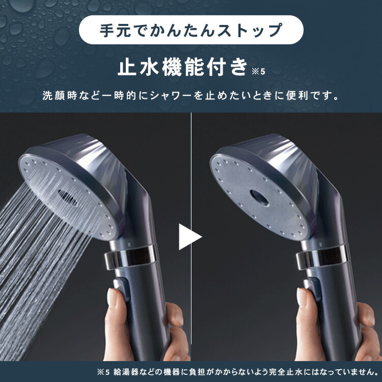 楽天市場】＼新商品／ シャワーヘッド マイクロナノバブル 節水 止水