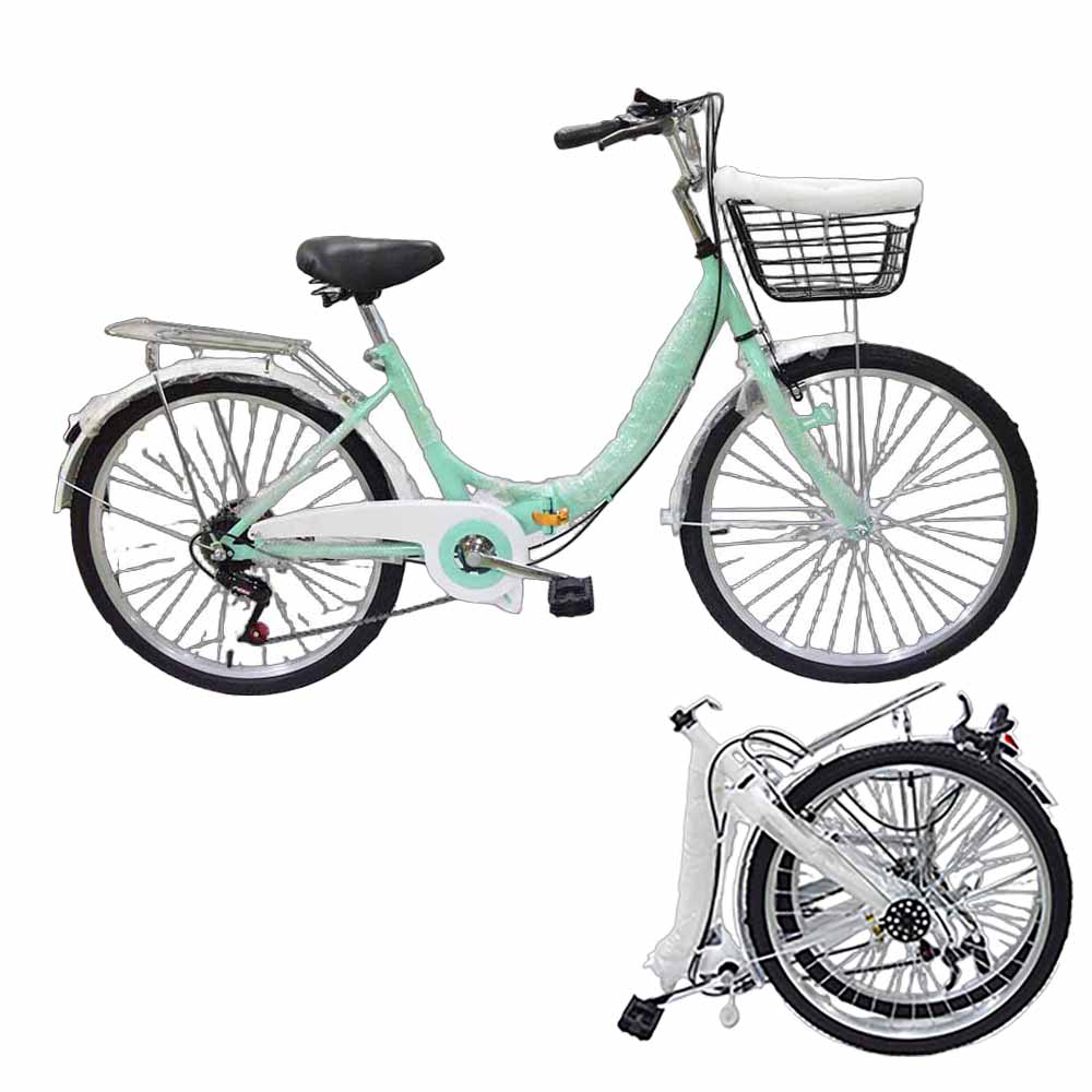 楽天市場】24型折畳自転車 シンプルスタイル PL246BS 2台組 SS-PL246BS