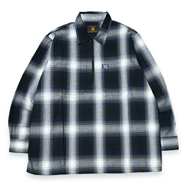 楽天市場】FB COUNTY エフビーカウンティ CHECKER HALF ZIP L/S SHIRTS