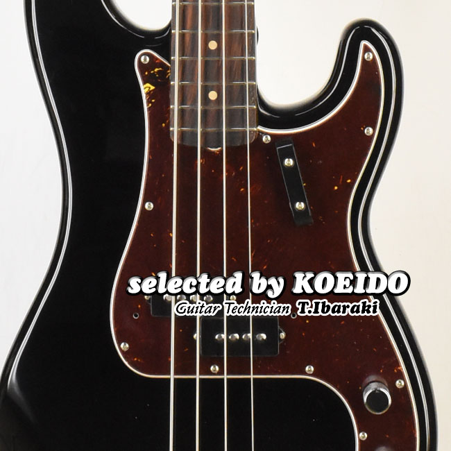 楽天市場】Fender American Vintage II 1960 Precision Bass Black RW
