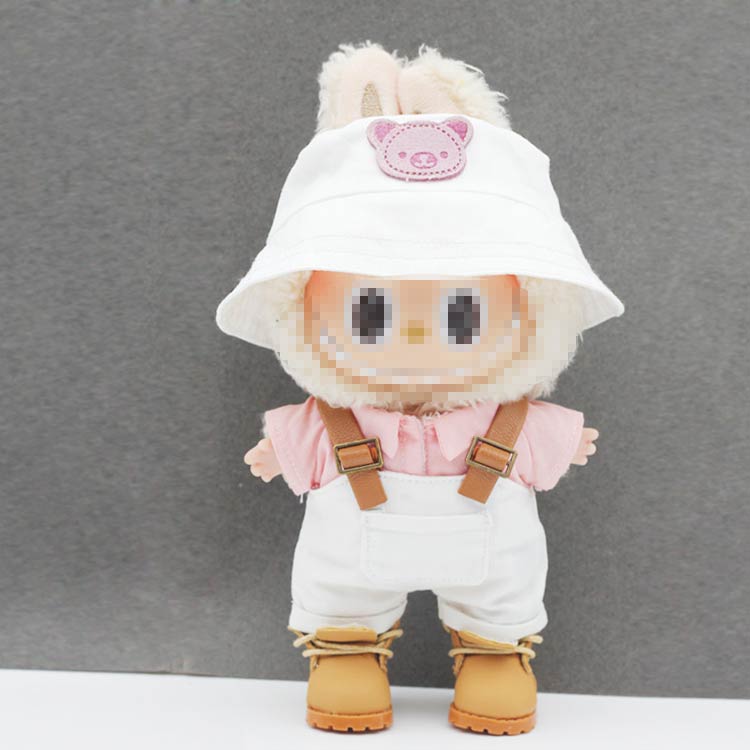 楽天市場】サロペット+シャツ！ぬいぐるみ 服 10cm ミニ洋服 衣替え