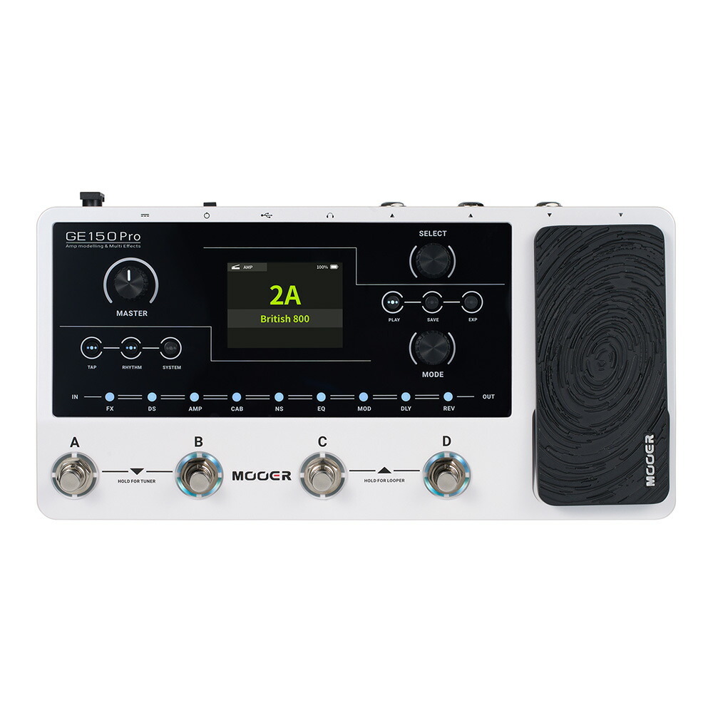 楽天市場】MOOER GE150 Pro マルチエフェクター : MUSICLAND KEY 心斎橋店