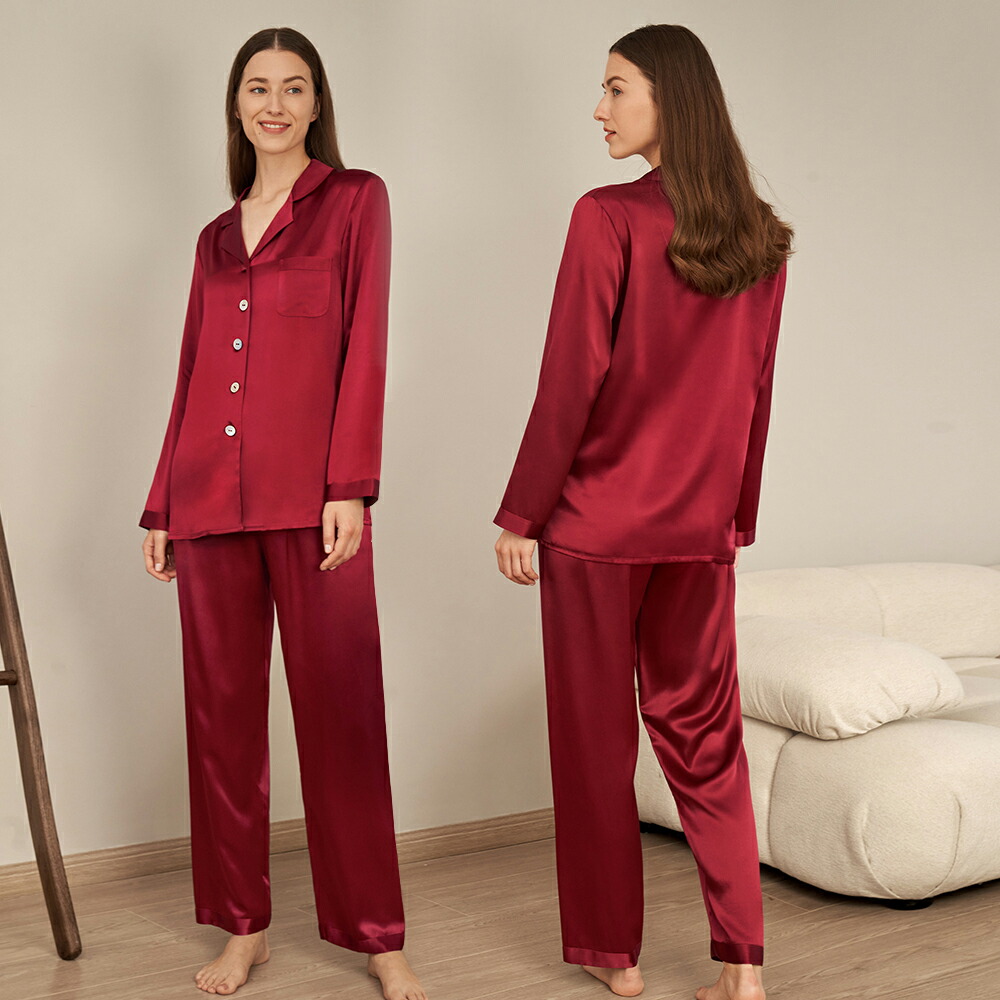 楽天市場】LILYSILK(リリーシルク) シルク パジャマ レディース 長袖