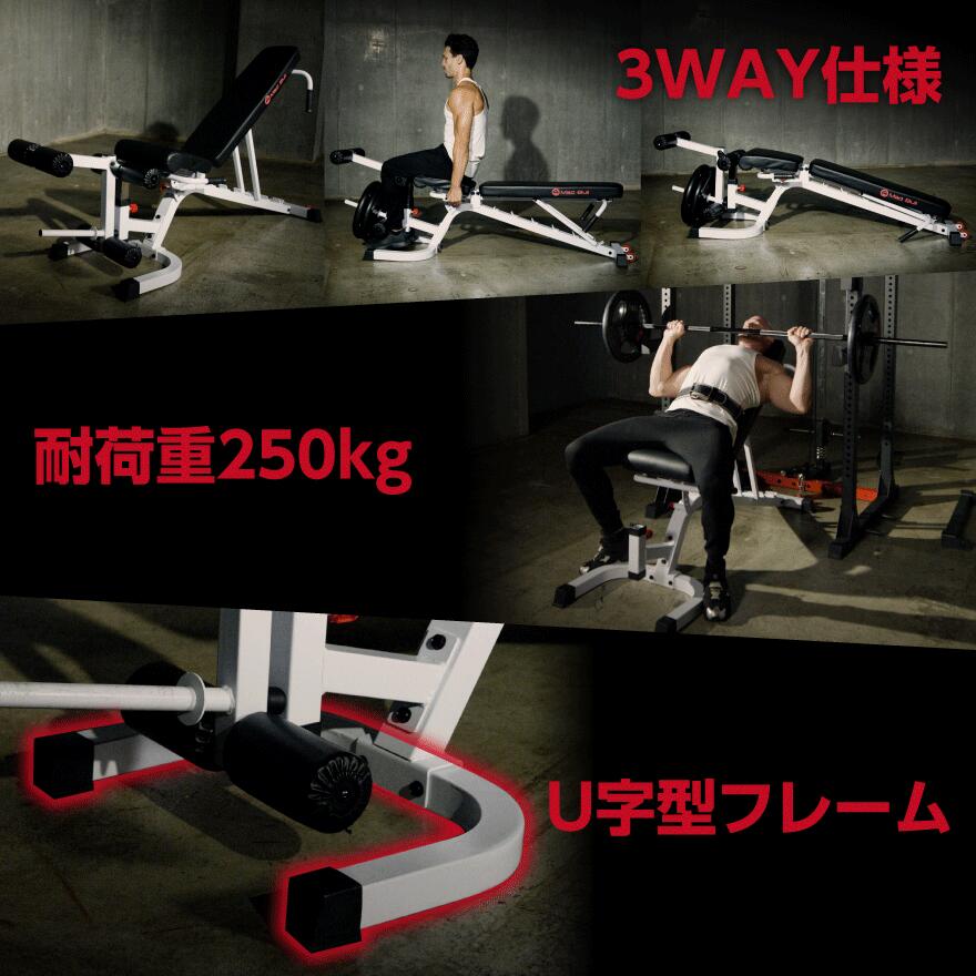 楽天市場】【レビュー特典あり】トレーニングベンチ 角度調整可 レッグ