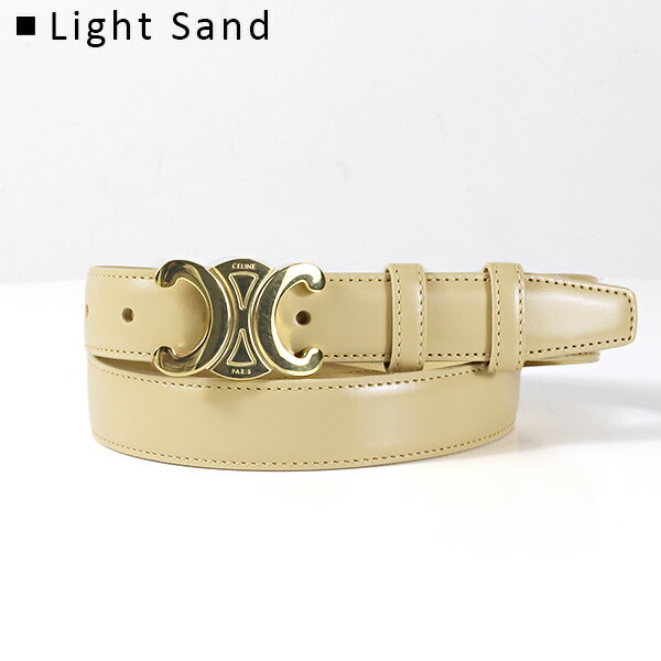 楽天市場】CELINE セリーヌ ベルト Medium Triomphe Belt 25mm
