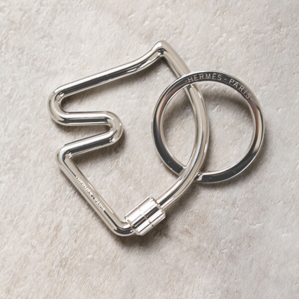 楽天市場】HERMES エルメス キーリング Cheval Key Ring シュヴァル