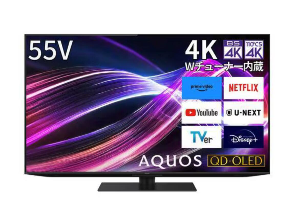 楽天市場】SHARP シャープ AQUOS アクオス 55型 4K対応 有機ELテレビ
