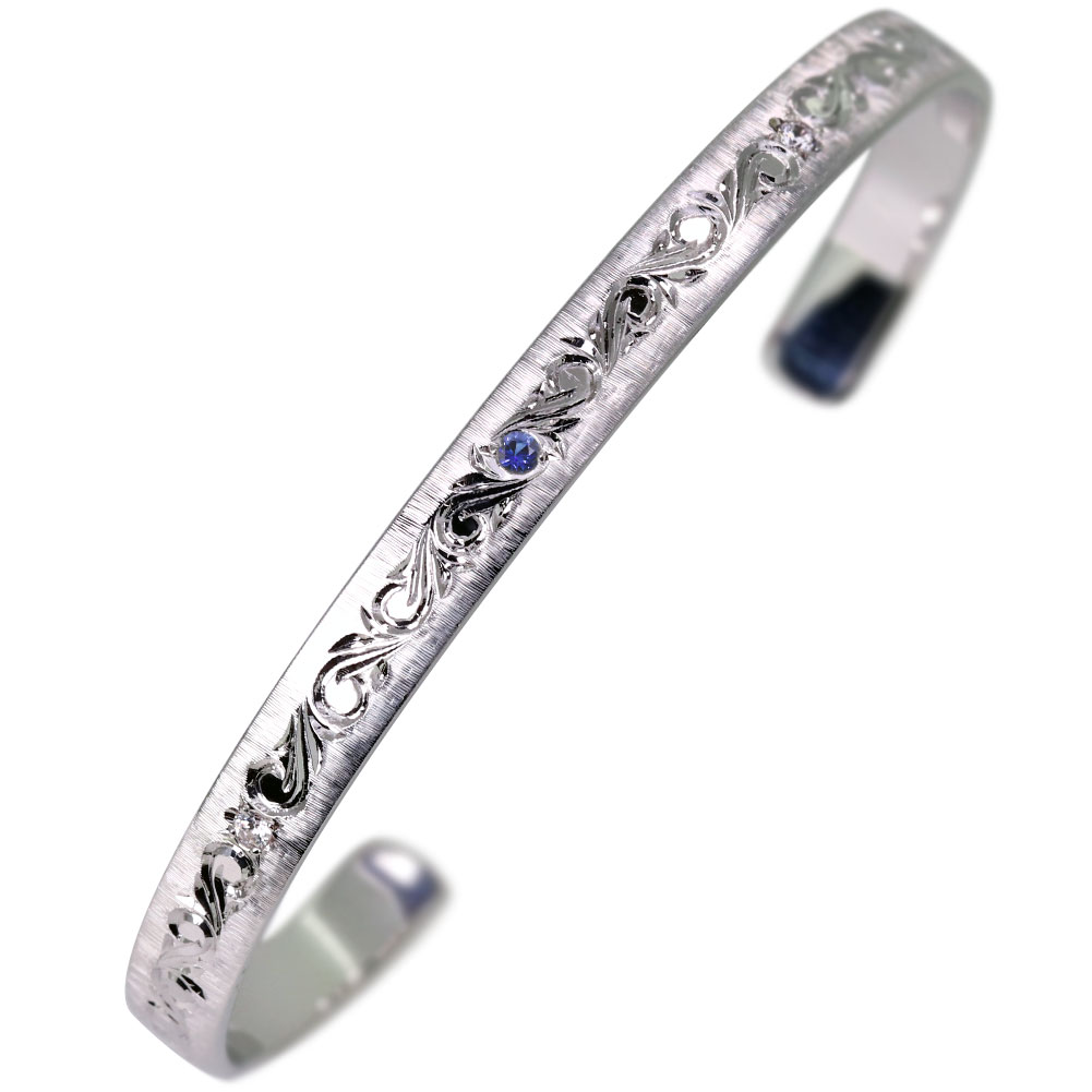 楽天市場】バングル シルバー925 メンズ ブレスレット 彫り 手彫り