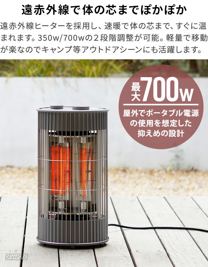 楽天市場】【選べる特典付】 ±0 テラスヒーター XHS-J420プラス