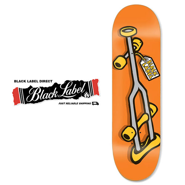 楽天市場】スケートボード デッキ black label deck（スケートボード
