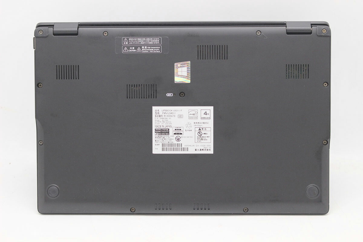 楽天市場】中古美品 フルHD 13.3インチ Fujitsu LIFEBOOK U9311/F