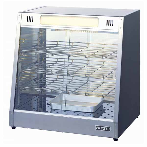 ホット ショーケース 温蔵庫 中古 横幅400mm コンビニ 弁当屋 業務用