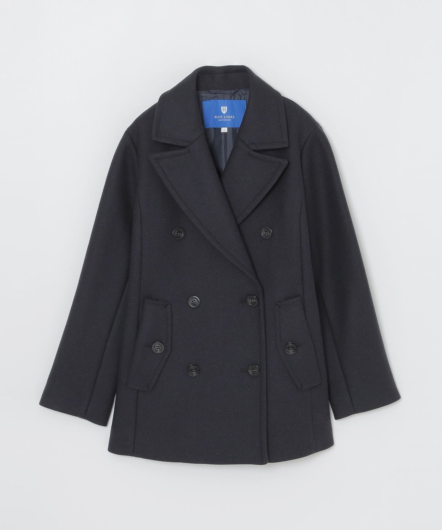 BLUE LABEL / BLACK LABEL CRESTBRIDGE｜ツイルメルトンピーコート