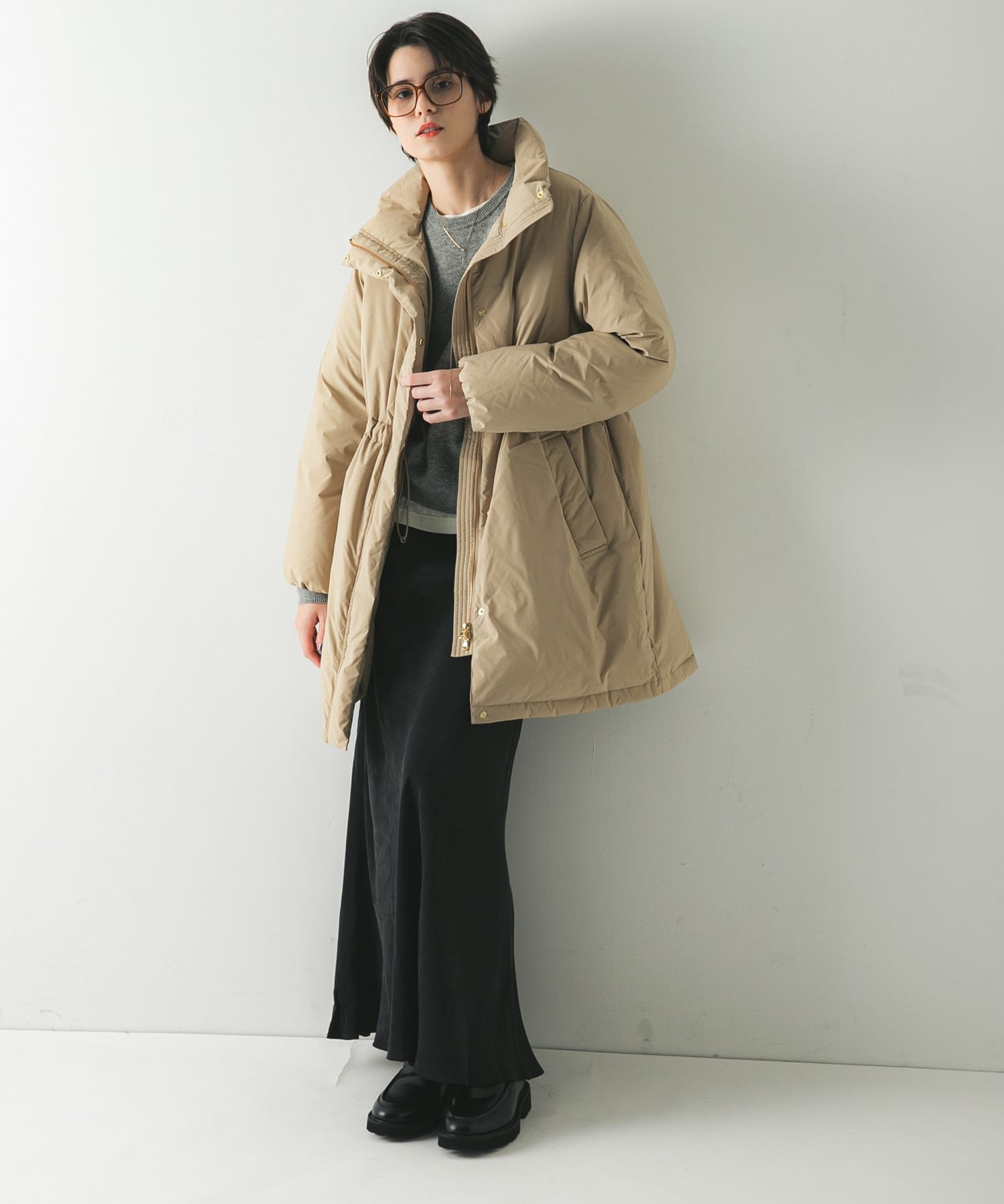 URBAN RESEARCH｜スタンドカラードロストダウンコート | Rakuten