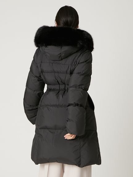 FRAY I.D｜フードファーロングダウンコート | Rakuten Fashion(楽天