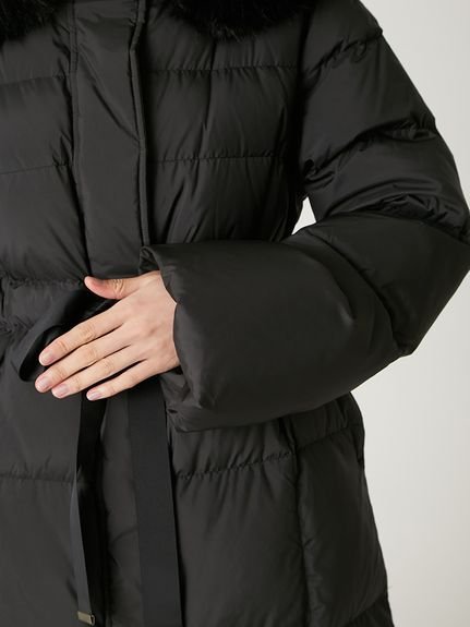 FRAY I.D｜フードファーロングダウンコート | Rakuten Fashion(楽天