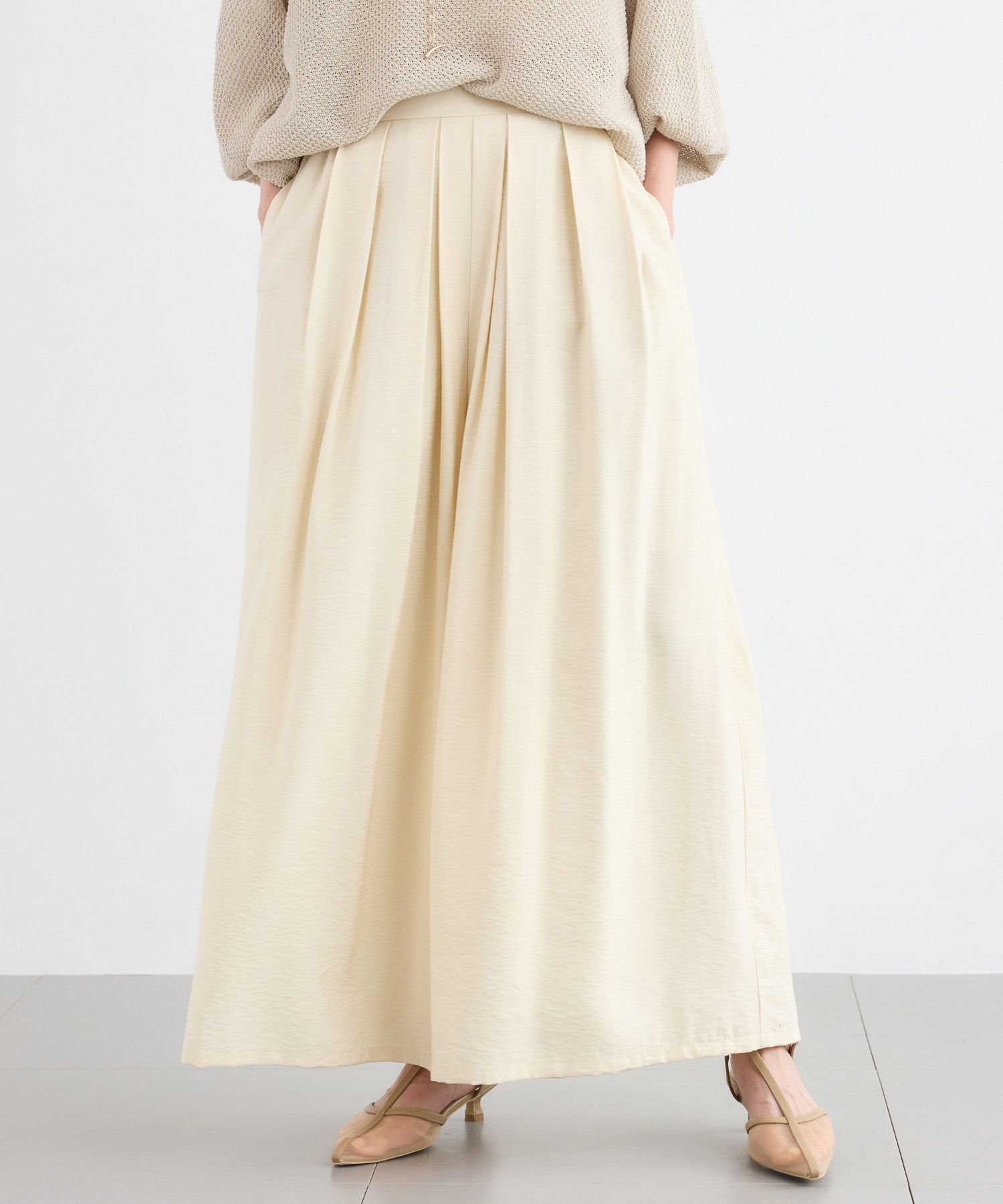 BARNYARDSTORM｜ワイドキュロットパンツ / ハンドウォッシャブル