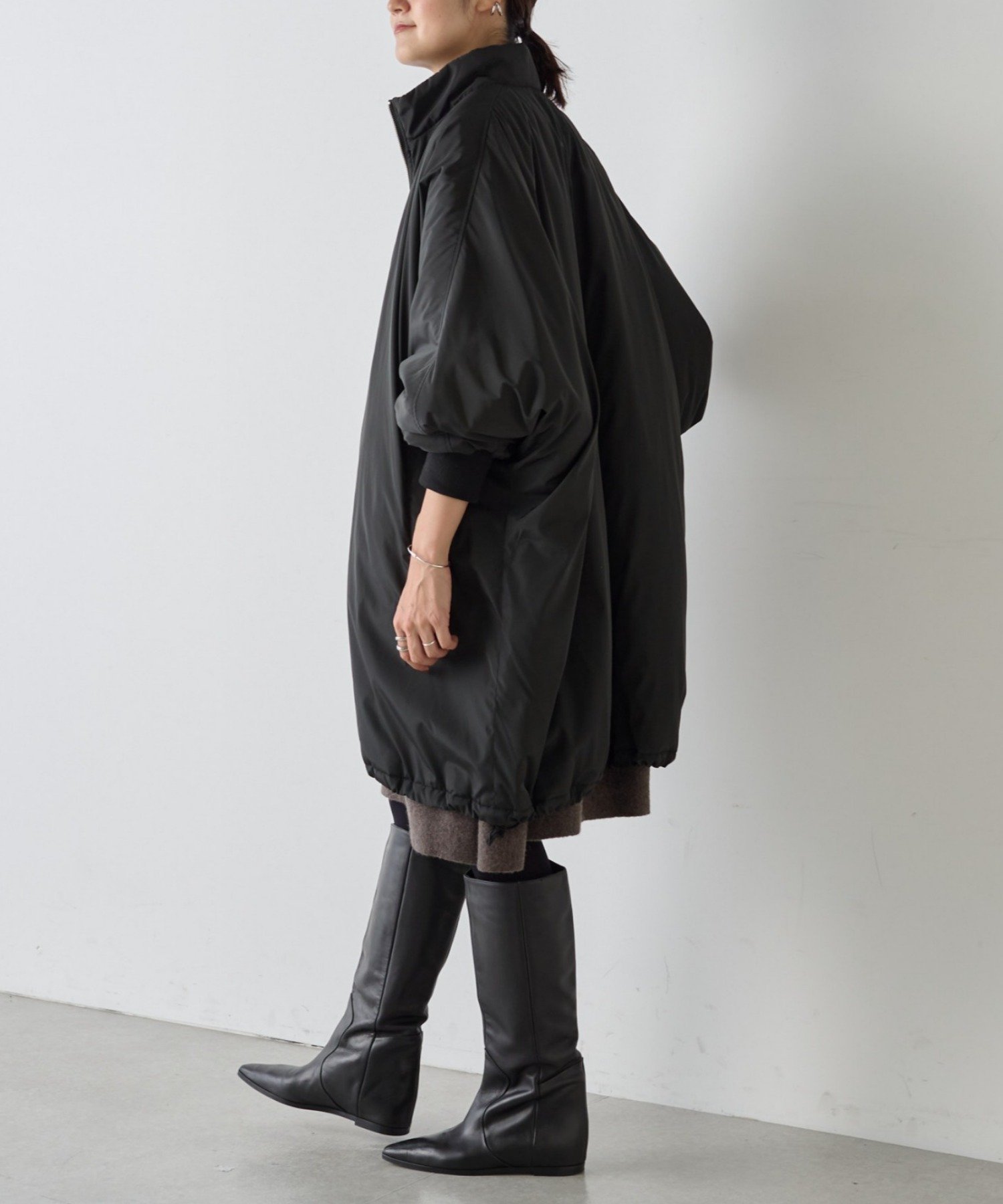 BEARDSLEY｜中綿BIGポンチョコート | Rakuten Fashion(楽天