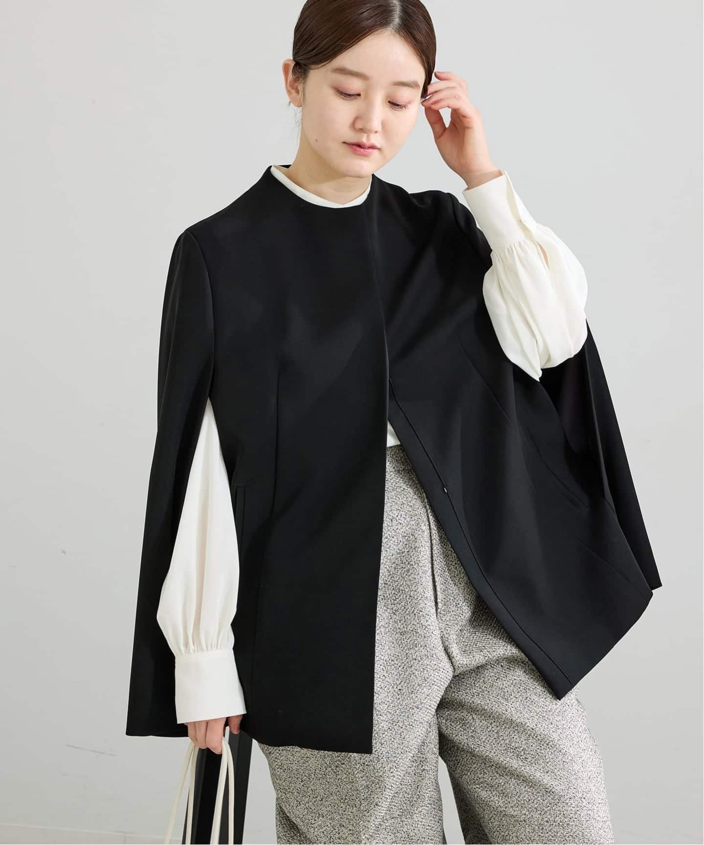 IENA｜《セットアップ対応/追加》ケープジャケット | Rakuten Fashion