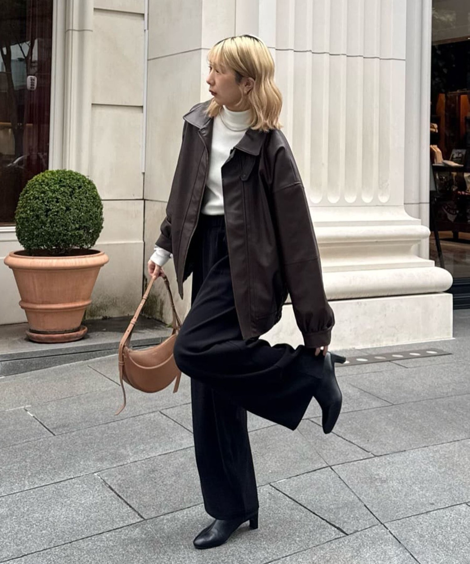 Discoat｜【リバイバル】ヴィンテージPUレザージャケット《ユニ