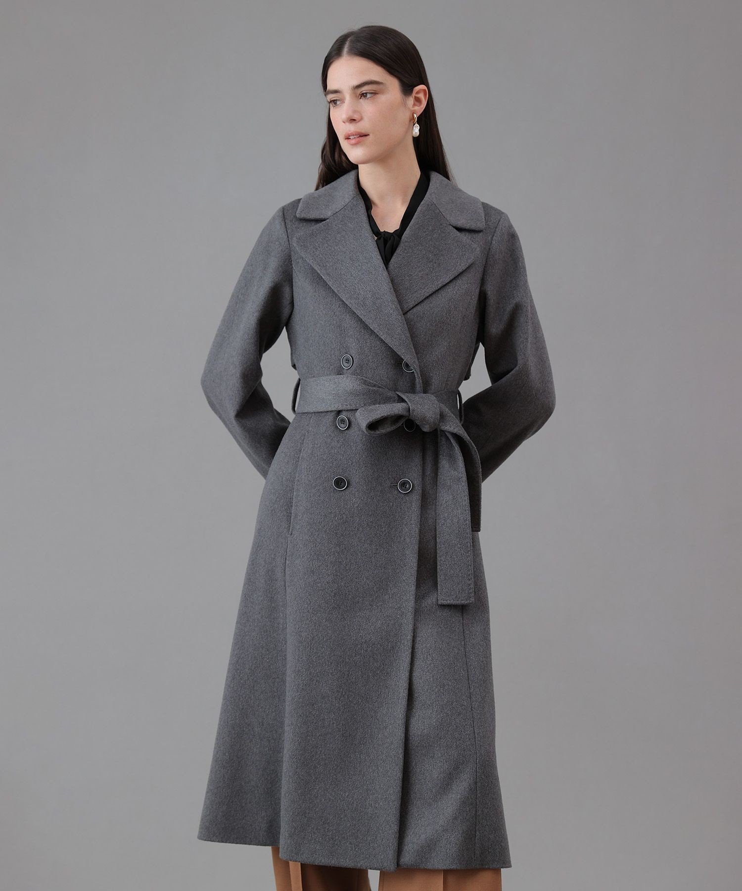 ANAYI｜カシミヤドレストレンチコート | Rakuten Fashion(楽天