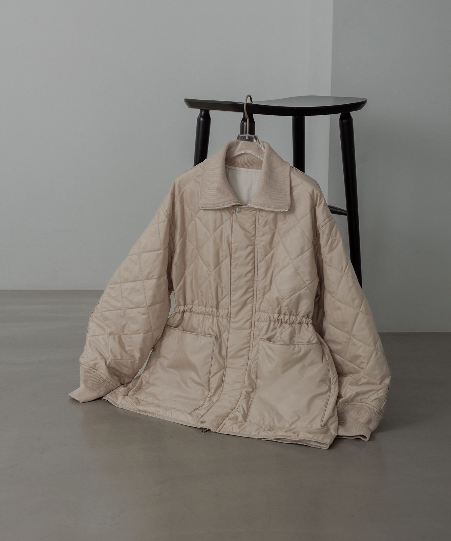 ADAM ET ROPE'｜【サステナブル】リバーシブルドロストキルティング