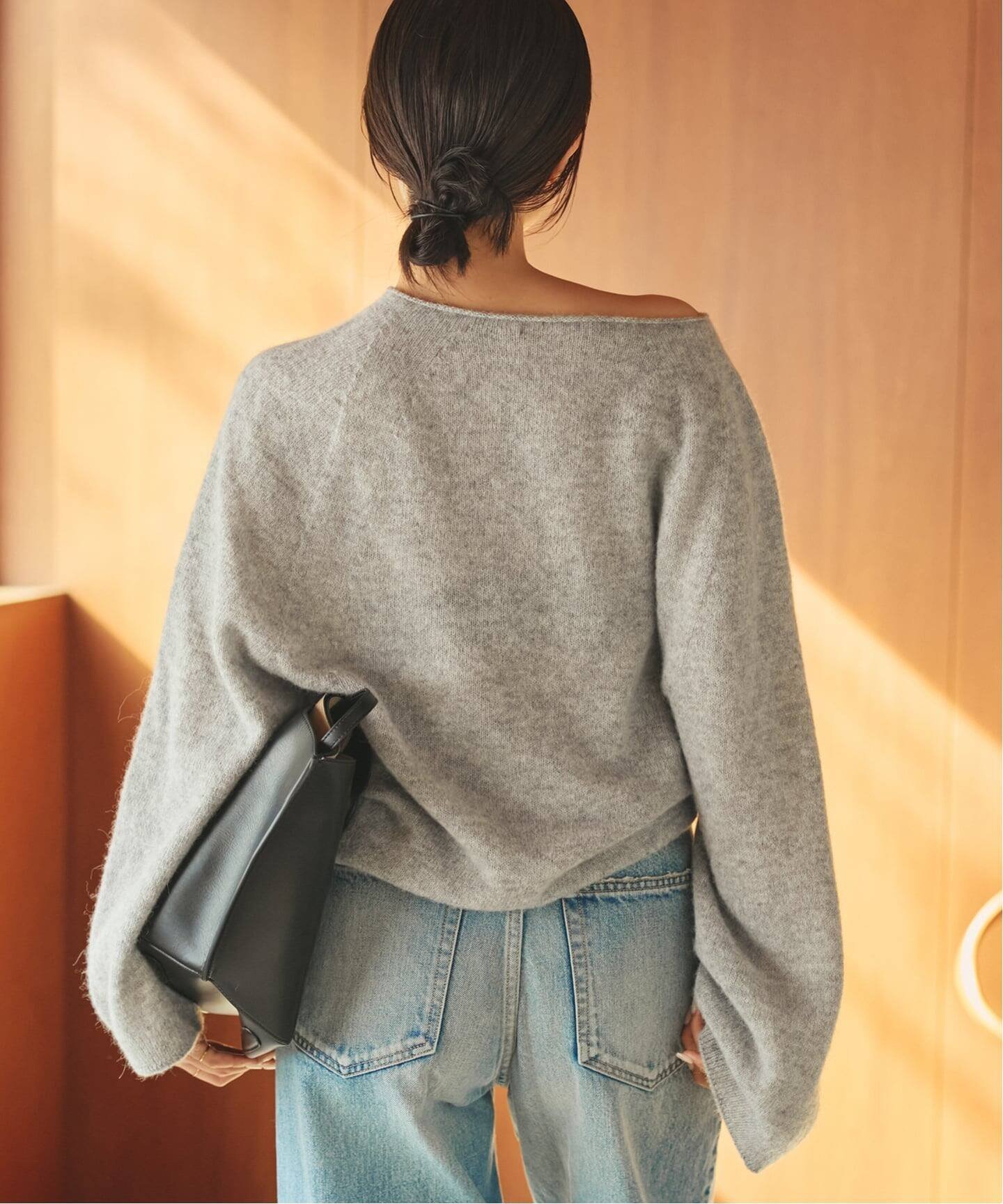 plage｜《追加》Baby Alpaca ラグラン プルオーバー | Rakuten Fashion